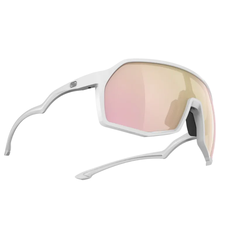 Okulary rowerowe Rudy Project Thunder White Gloss Multilaser Rose Gold