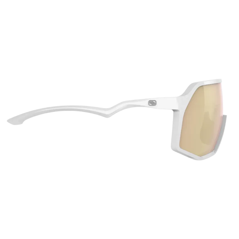Okulary rowerowe Rudy Project Thunder White Gloss Multilaser Rose Gold