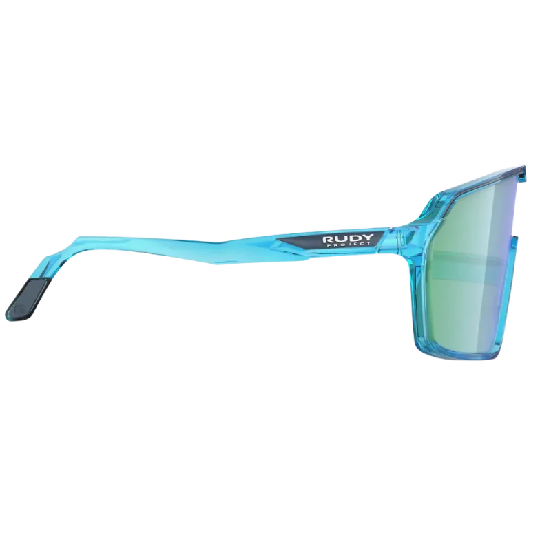 Okulary rowerowe Rudy Project Spinshield Crystal Azur Multilaser Green