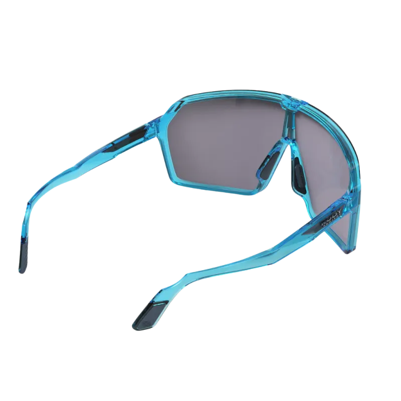 Okulary rowerowe Rudy Project Spinshield Crystal Azur Multilaser Green