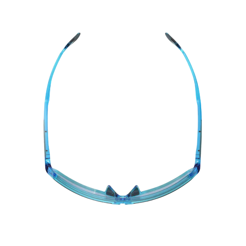 Okulary rowerowe Rudy Project Spinshield Crystal Azur Multilaser Green