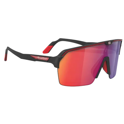 Okulary rowerowe Rudy Project Spinshield Air Black Matte Multilaser Red