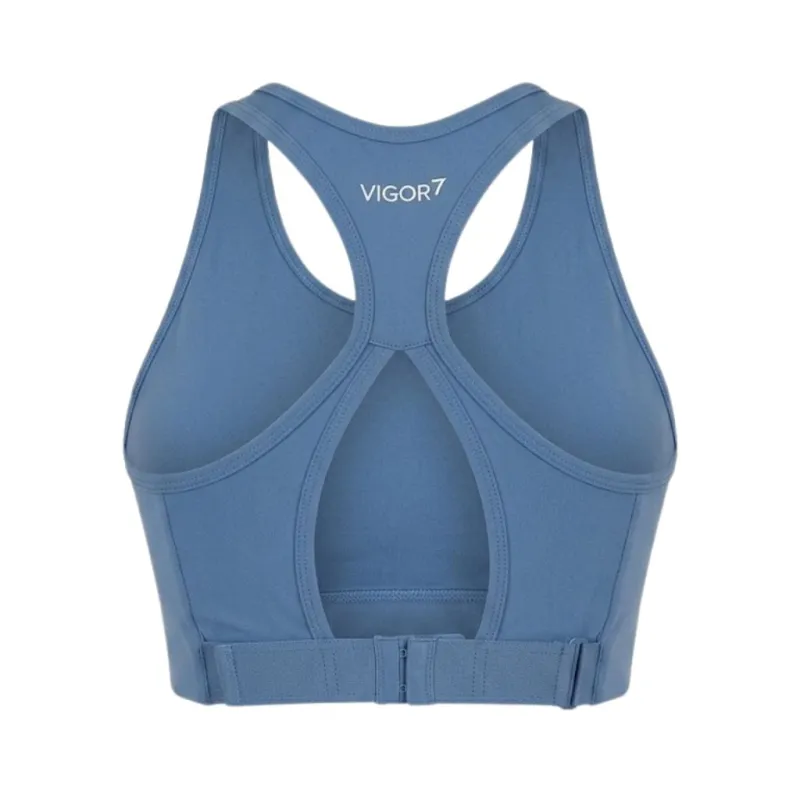 Biustonosz treningowy EA7 Emporio Armani VIGOR7 Light Blue