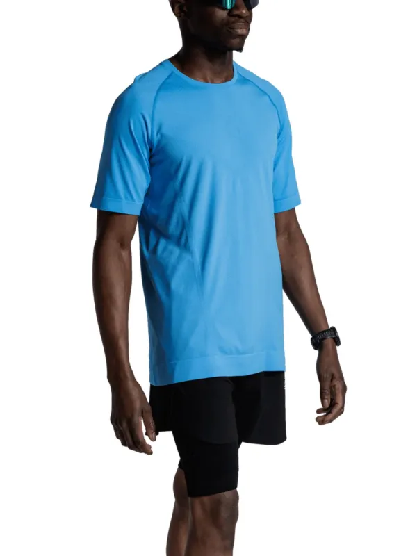 Koszulka męska X-BIONIC Xceed Run Shirt Ss Eternal Ice