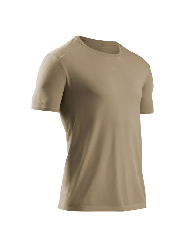 Koszulka męska X-BIONIC Xceed Run Discover Shirt sand
