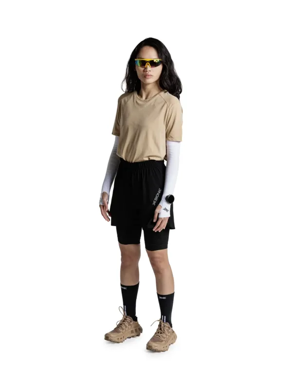 Koszulka damska X-BIONIC Xceed Run Discover Shirt sand