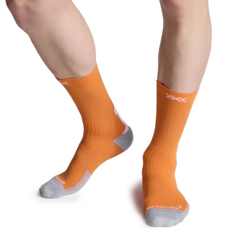 Skarpety rowerowe X-SOCKS Bike Perform Crew orange