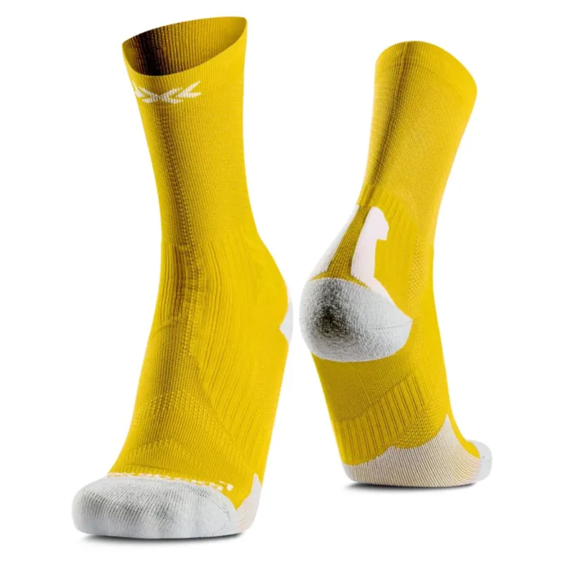 Skarpety rowerowe X-SOCKS Bike Perform Crew yellow