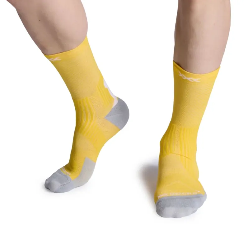 Skarpety rowerowe X-SOCKS Bike Perform Crew yellow