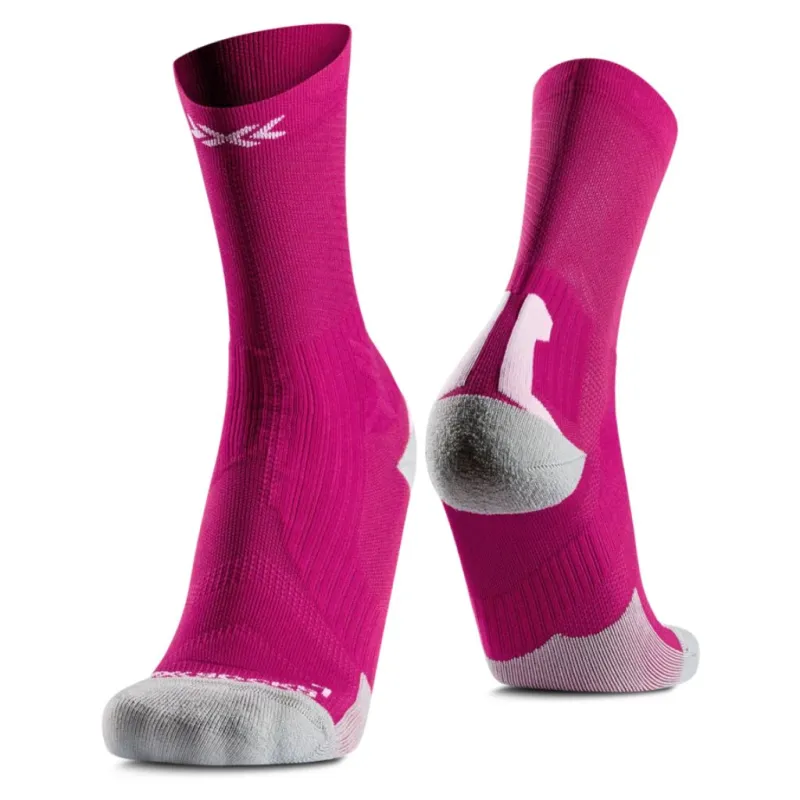 Skarpety rowerowe X-SOCKS Bike Perform Crew pink