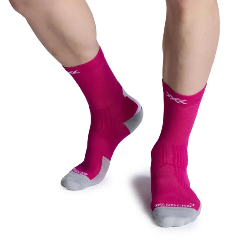 Skarpety rowerowe X-SOCKS Bike Perform Crew pink