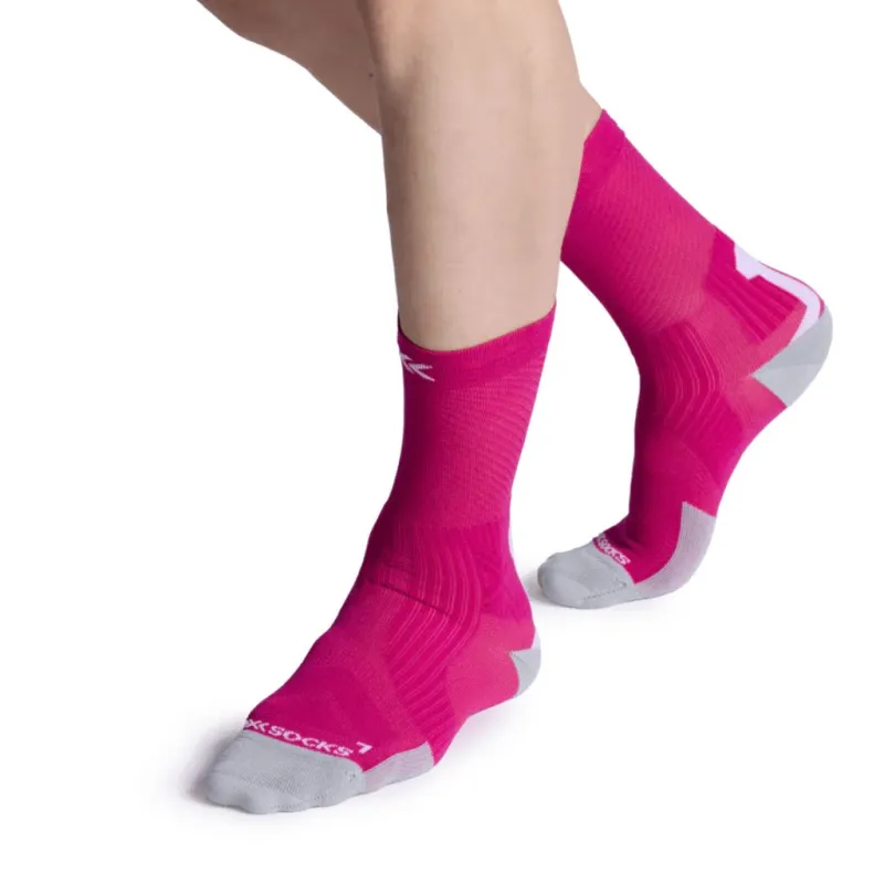 Skarpety rowerowe X-SOCKS Bike Perform Crew pink