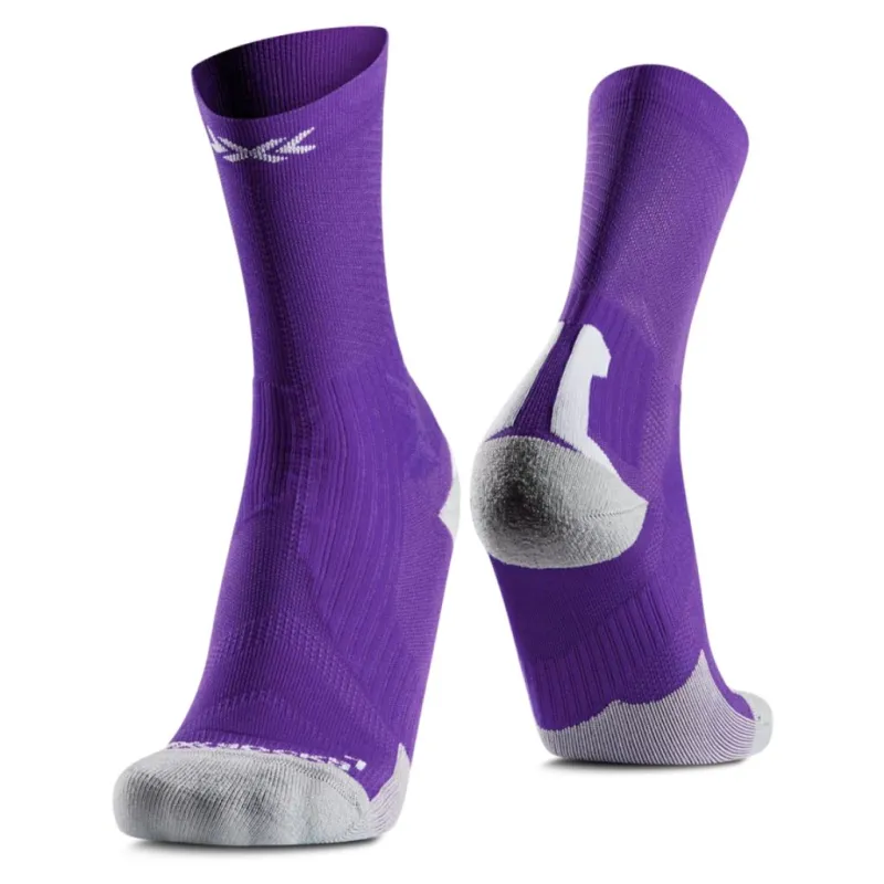 Skarpety rowerowe X-SOCKS Bike Perform Crew purple