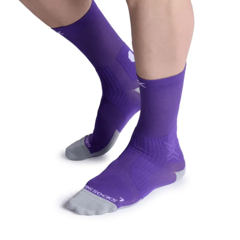 Skarpety rowerowe X-SOCKS Bike Perform Crew purple
