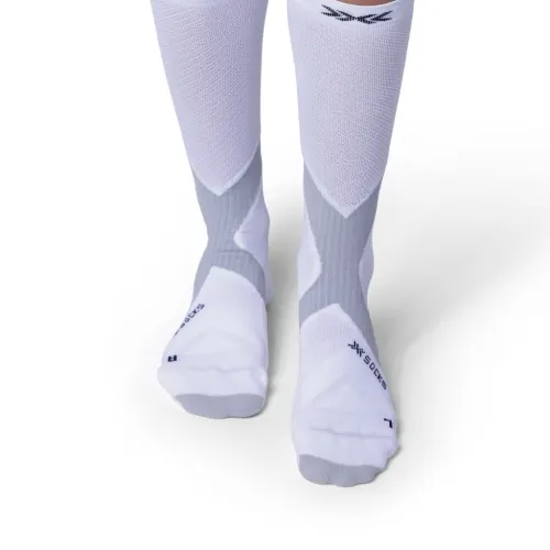 Skarpety rowerowe X-SOCKS Bike Expert Crew white/grey
