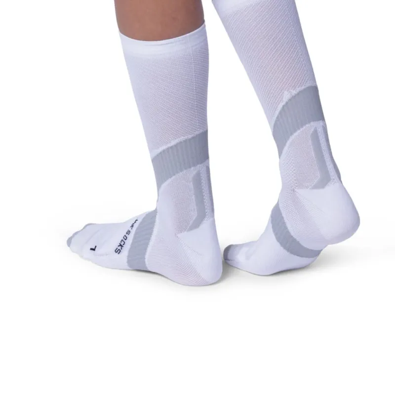 Skarpety rowerowe X-SOCKS Bike Expert Crew white/grey