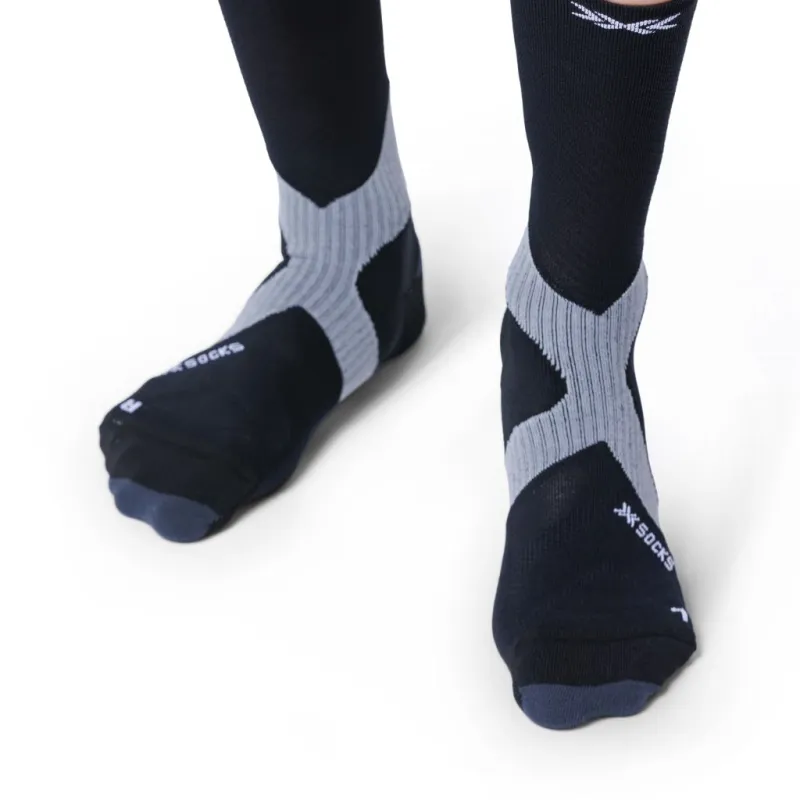 Skarpety rowerowe X-SOCKS Bike Expert Crew black/grey