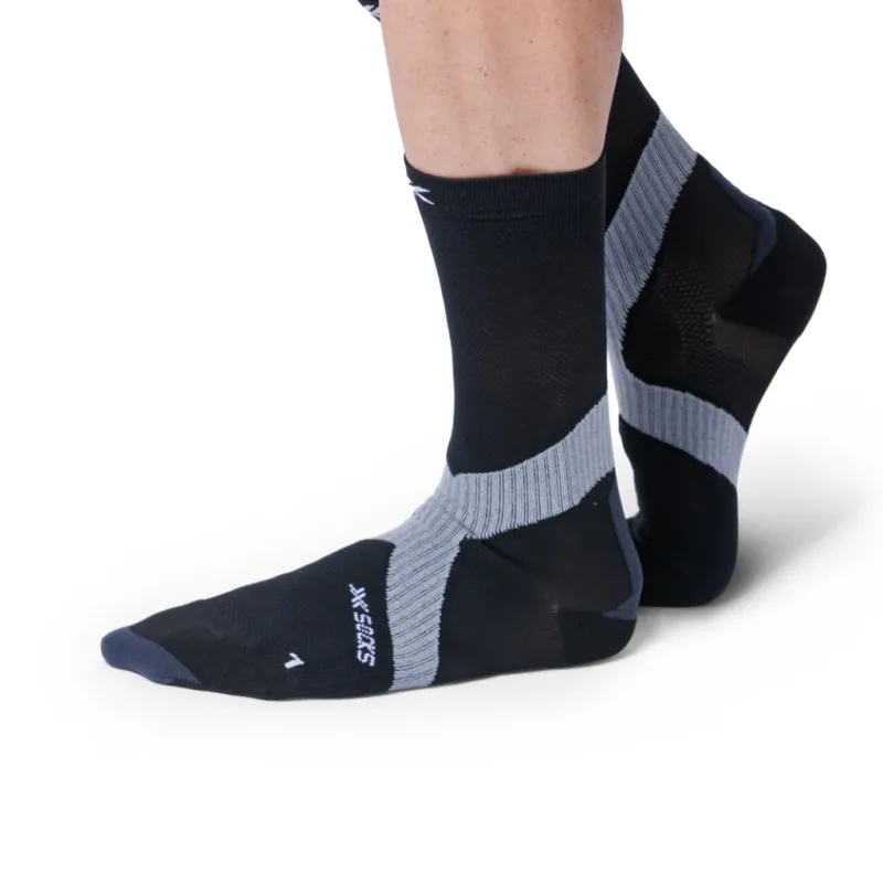Skarpety rowerowe X-SOCKS Bike Expert Crew black/grey