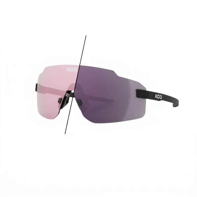 Okulary Koo Supernova Black Matt / Photochromic Pink