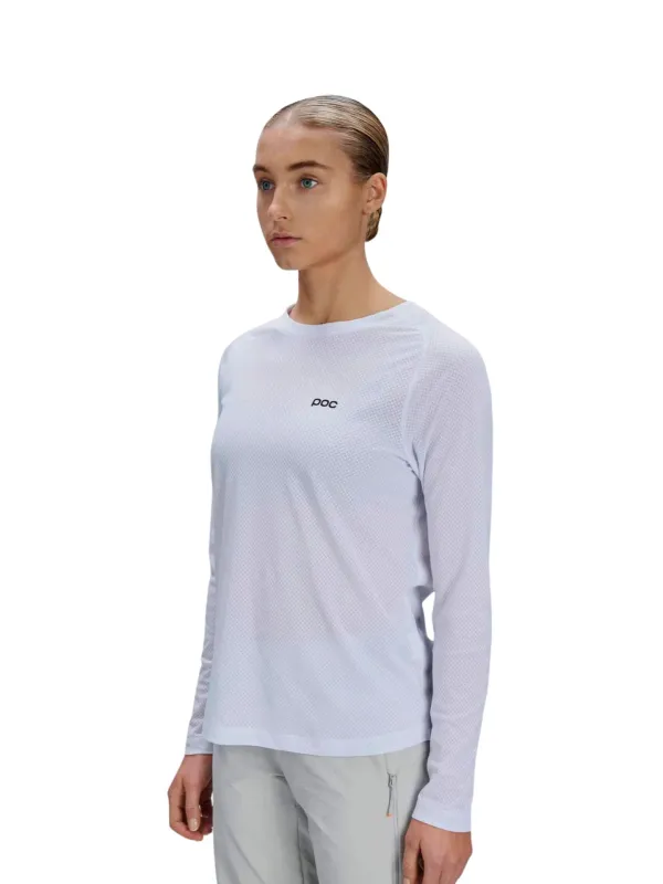 Koszulka rowerowa damska POC W's Motion Air L/S Jersey white