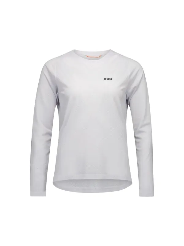 Koszulka rowerowa damska POC W's Motion Air L/S Jersey white