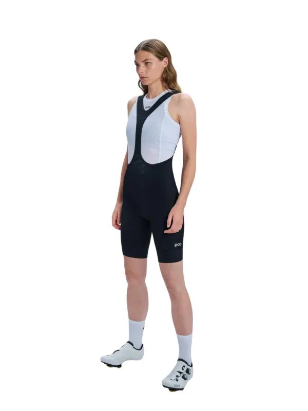 Spodenki rowerowe damskie POC W's Cadence Bib Shorts uranium black