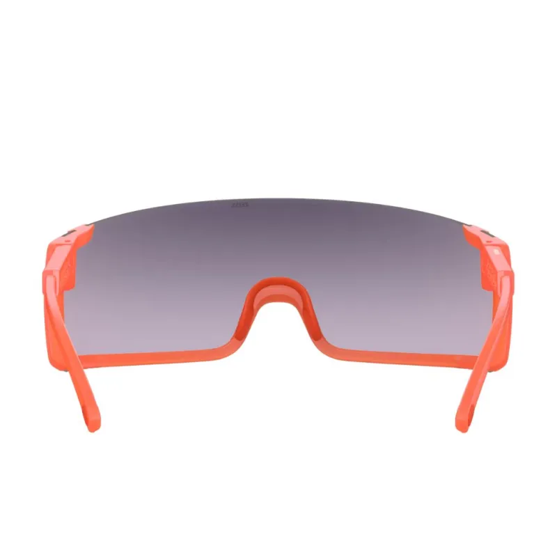 Okulary rowerowe POC Propel fluorescent orange translucent/clarity road/sunny gold