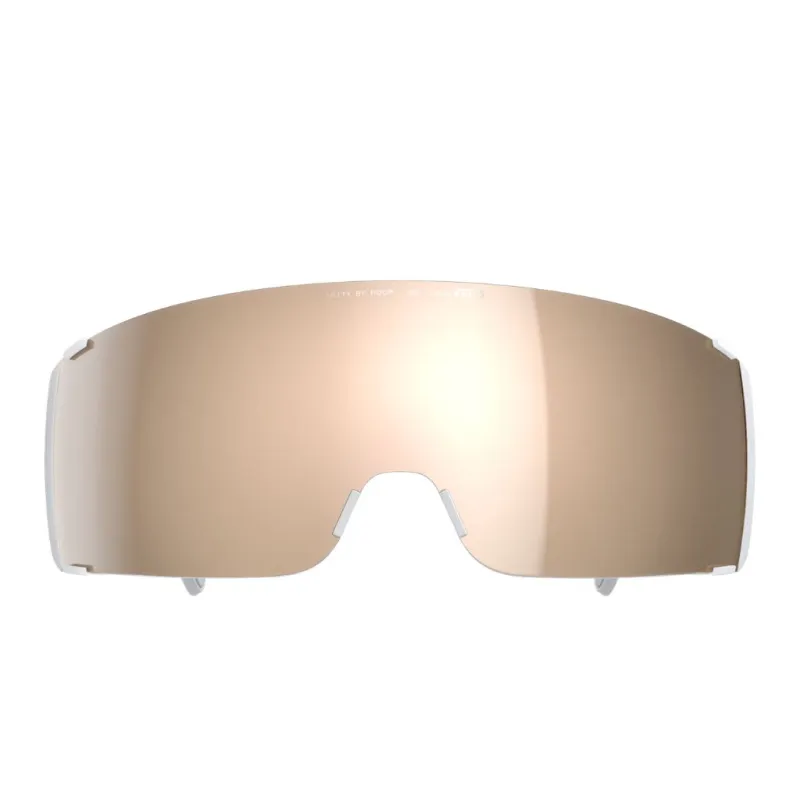 Okulary rowerowe POC Propel hydrogen white/clarity trail /partly sunny silver