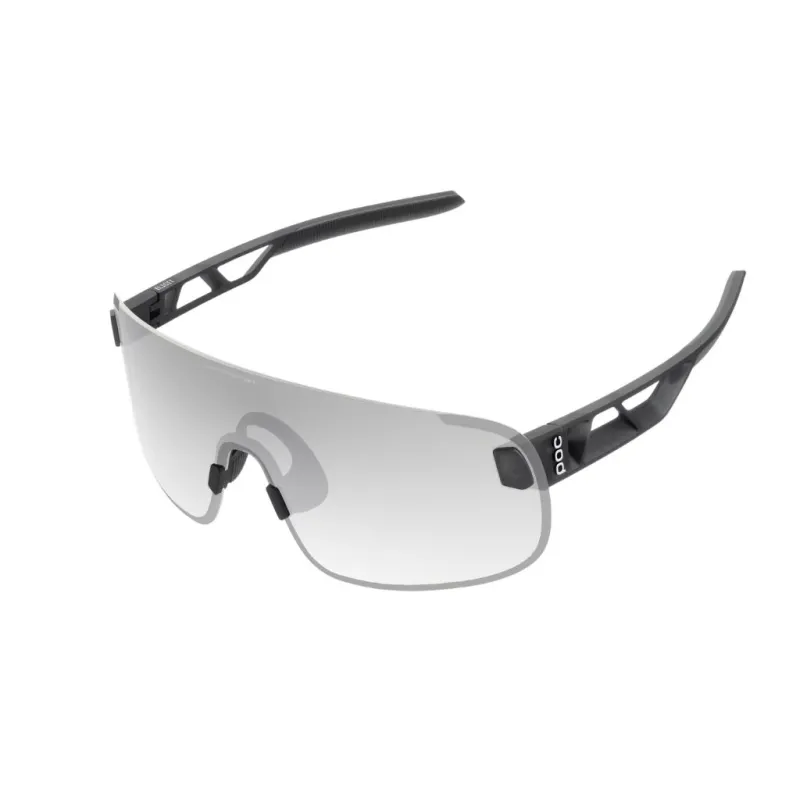 Okulary rowerowe POC Elicit Photochromic black/clarity photochromic/changeable grey