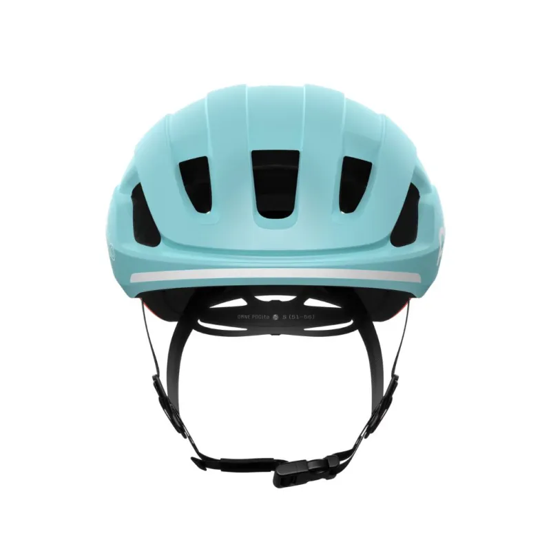 Kask rowerowy dziecięcy POC POCITO Omne MIPS blue matt/orange matt