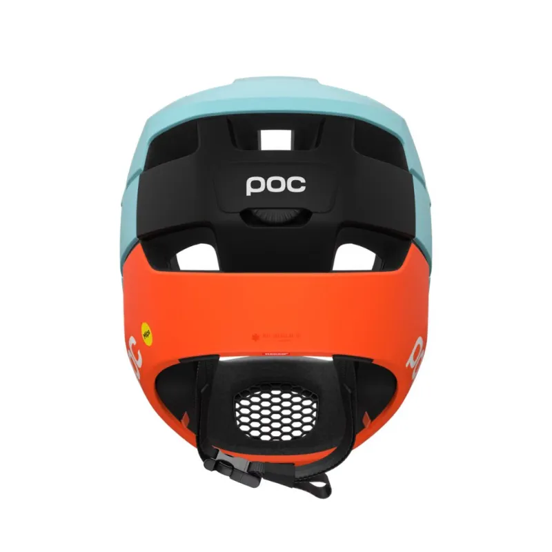 Kask rowerowy POC Otocon Race MIPS indicolite blue matt/carnelian orange matt