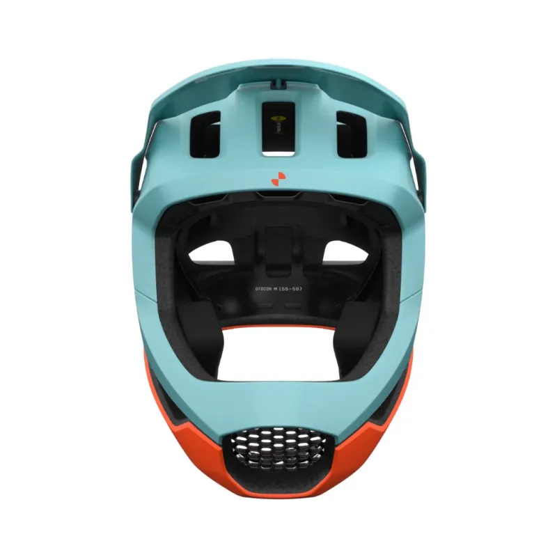 Kask rowerowy POC Otocon Race MIPS indicolite blue matt/carnelian orange matt