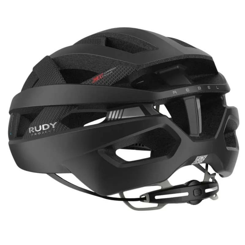 Kask rowerowy Rudy Project Rebel Carbon Black Matte