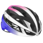 Kask rowerowy Rudy Project Rebel Pearl Metal/Pink/Cyber Blue Shiny