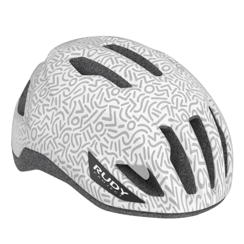 Kask rowerowy Rudy Project Sinergy White Doodle Matte