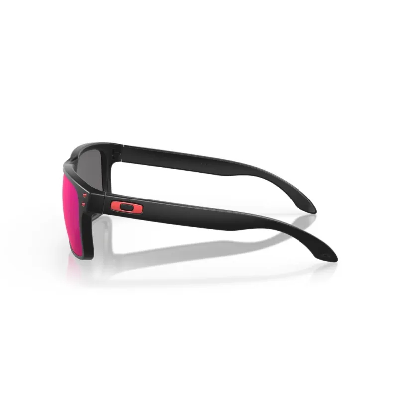 Okulary przeciwsłoneczne Oakley Holbrook matte black/red iridium