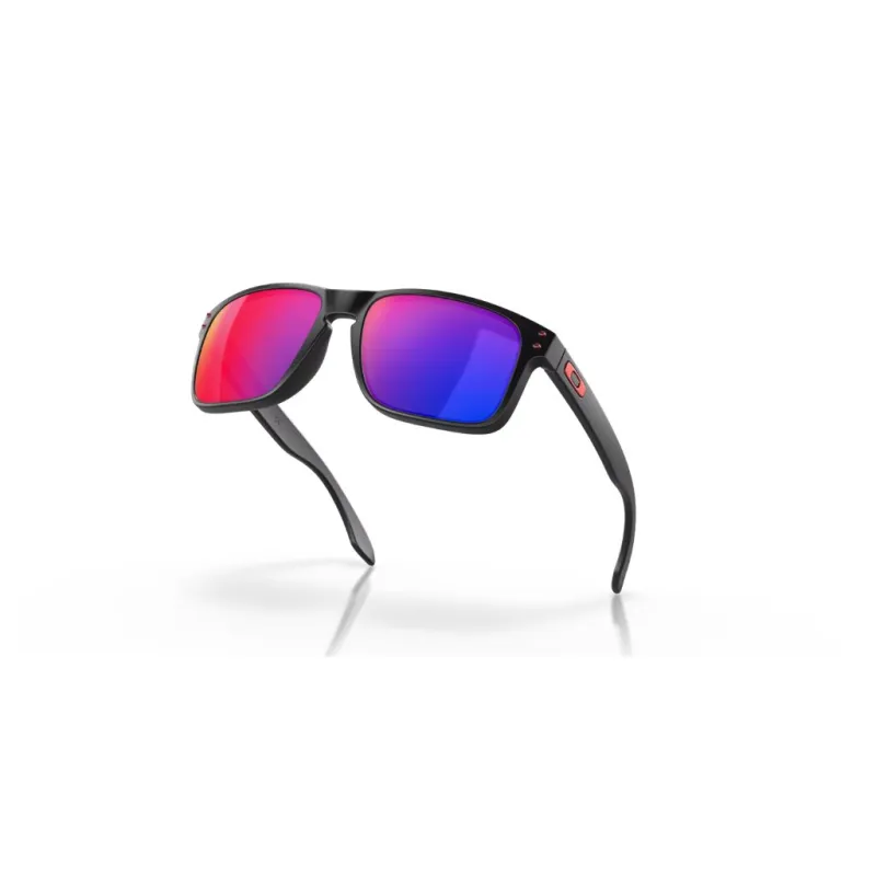 Okulary przeciwsłoneczne Oakley Holbrook matte black/red iridium