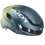Kask rowerowy Rudy Project Nytron Blue Avio/Apple Green Metal Matte