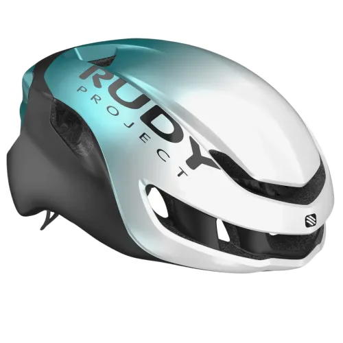 Kask rowerowy Rudy Project Nytron Pearl/Emerald/Black Metal Matte