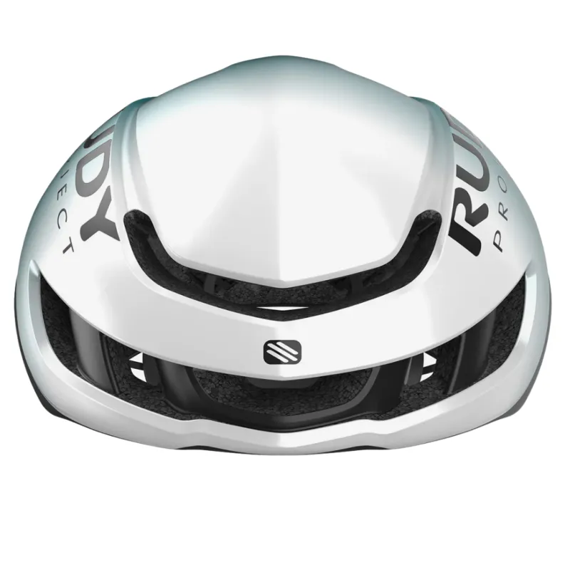 Kask rowerowy Rudy Project Nytron Pearl/Emerald/Black Metal Matte