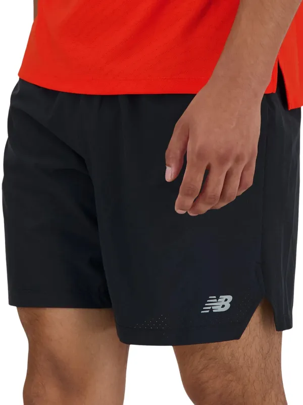 Spodenki męskie New Balance RC Seamless 7" black