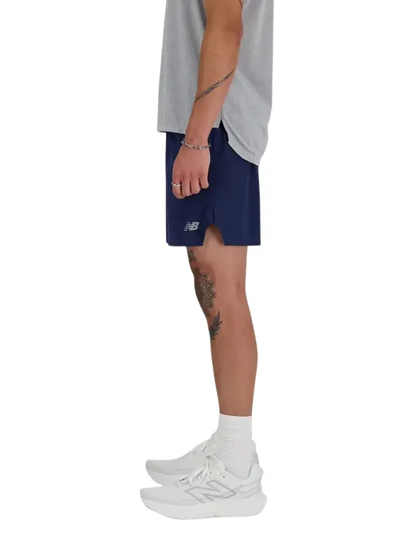 Spodenki męskie New Balance RC Seamless 7" navy blue
