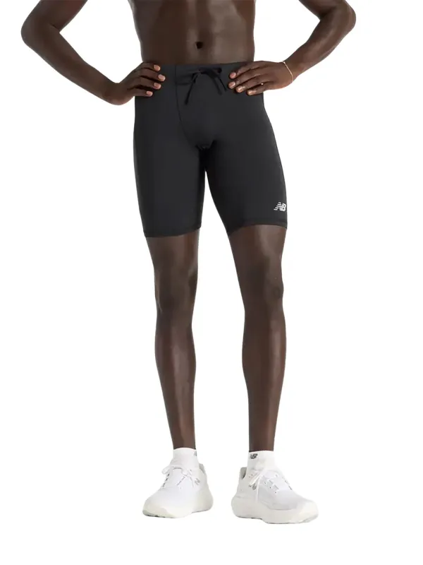 Spodenki męskie New Balance Sleek Pocket Half Tight 9" black