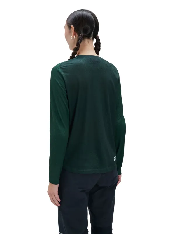Koszulka rowerowa damska POC W's Motion Air L/S Jersey zielony