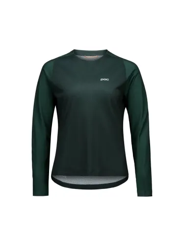 Koszulka rowerowa damska POC W's Motion Air L/S Jersey zielony