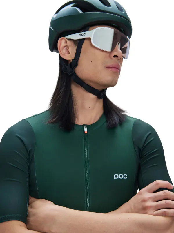 Koszulka rowerowa męska POC Cadence Jersey pargasite green
