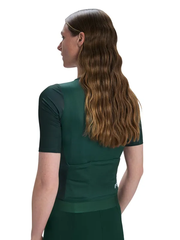 Koszulka rowerowa damska POC W´s Cadence Jersey pargasite green