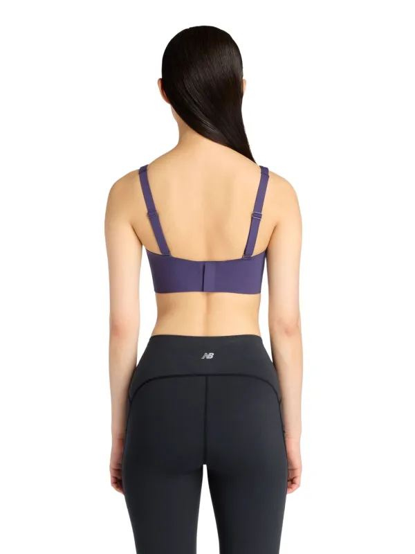 Biustonosz treningowy New Balance NB RC purple