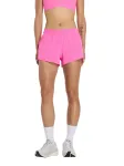 Spodenki damskie New Balance RC Seamless 3" pink heat