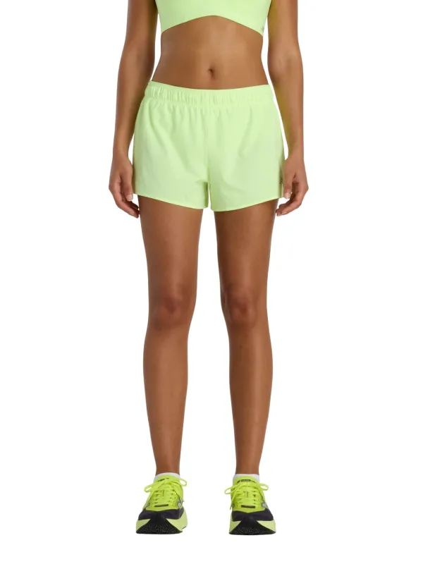 Spodenki damskie New Balance RC Seamless 3" afterglow